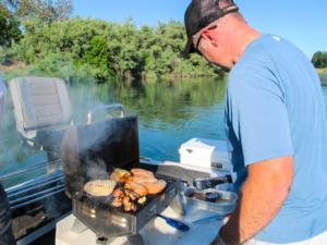 Lunch on the Sacramento River with SC2 Outdoors